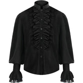Black steampunk shirt